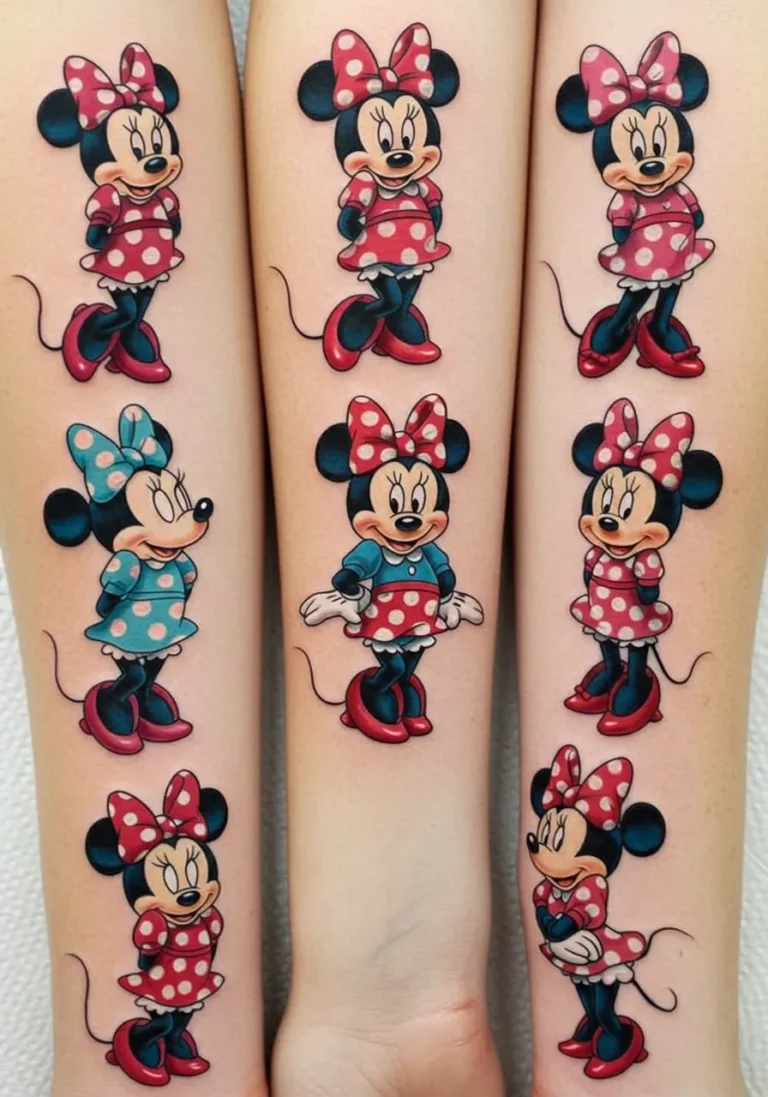 7 Mini Mouse Tattoo Designs That Are Too Cute to Resist