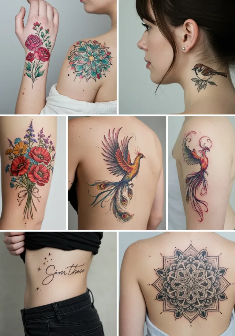 8 Feminine Tattoo Designs That Are Beautiful and Empowering