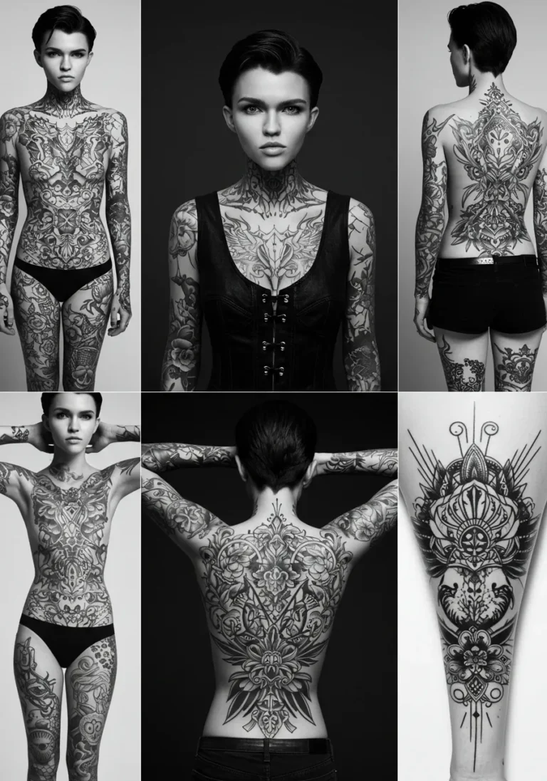 10 Stunning Ruby Rose Tattoo Designs to Inspire You